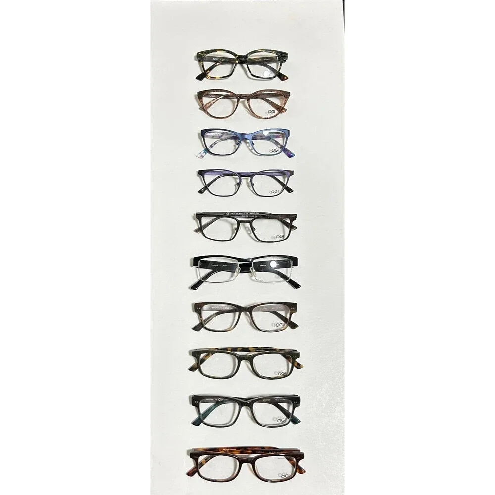 Reseller Lot 50 Pairs OGI Mens Womens Kids Eyeglasses Frames Japan-Never Worn